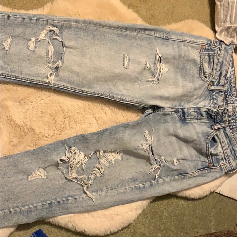 American eagle tom girl jeans